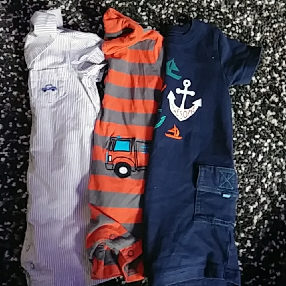 3 rompers